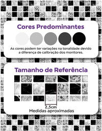 Papel de Parede Adesivo Pastilhas Stylus