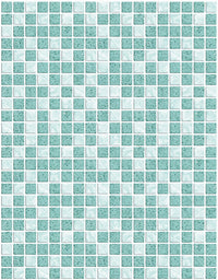 Papel de Parede Adesivo Turquesa Light
