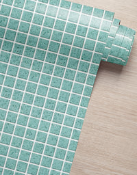 Papel de Parede Adesivo Pastilhas Turquesas
