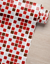 Papel de Parede Pastilhas Vermelhas