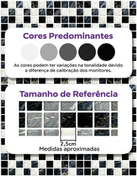 Papel de Parede Adesivo Pastilhas Vulcan