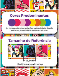 Papel de Parede Adesivo Azulejo Pop Art