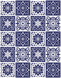 Papel de Parede Adesivo Azulejo Royal