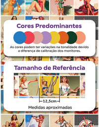 Papel de Parede Adesivo Azulejo Vintage