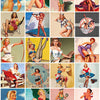 Papel de Parede Adesivo Azulejo Vintage