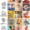 Papel de Parede Adesivo Azulejo Vintage