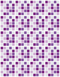 Papel de Parede Adesivo Pastilhas Roxas