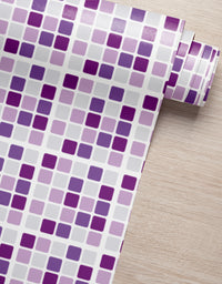 Papel de Parede Adesivo Pastilhas Roxas