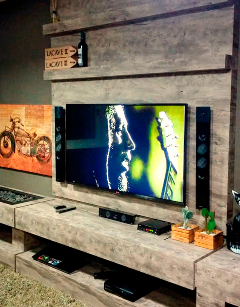 Revestimento Adesivo Madeira Demolição Rústica