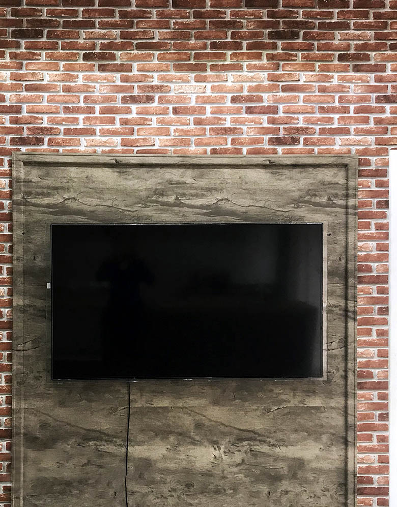 Revestimento Adesivo Madeira Demolição Rústica