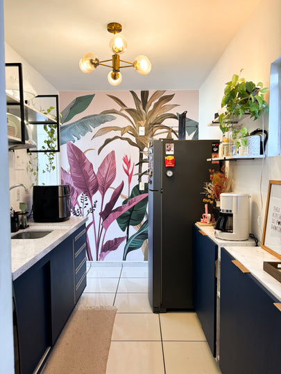 Painel de Parede Adesivo Folhagens