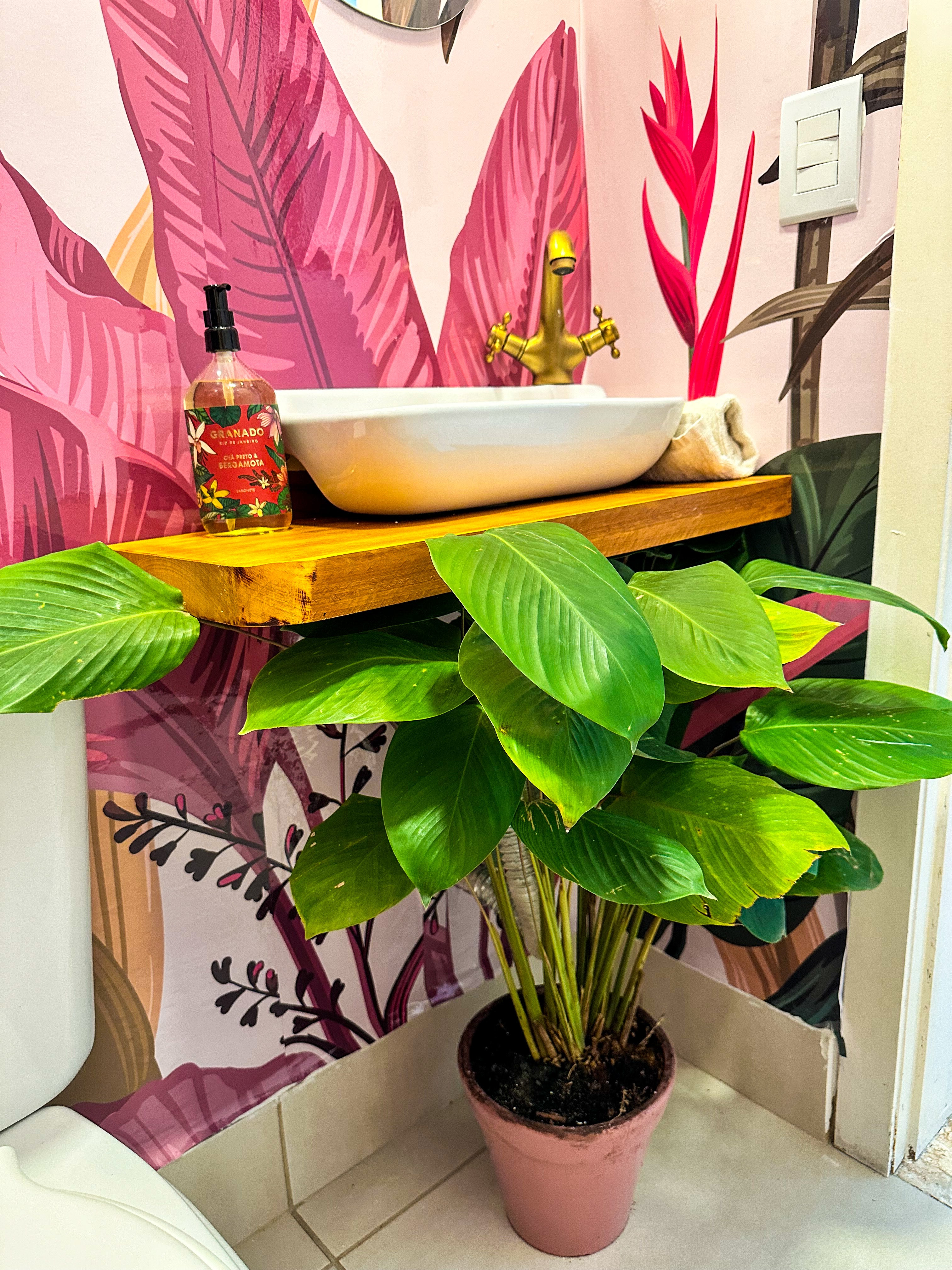 Painel de Parede Adesivo Folhagens