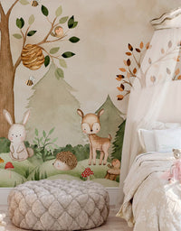 Painel de Parede Adesivo Bosque Infantil
