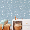 KIT DE 5 ROLOS - 2,50m x 50cm - Papel de Parede Adesivo Universo Estrelado