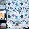 Papel de Parede Adesivo Balões Azuis