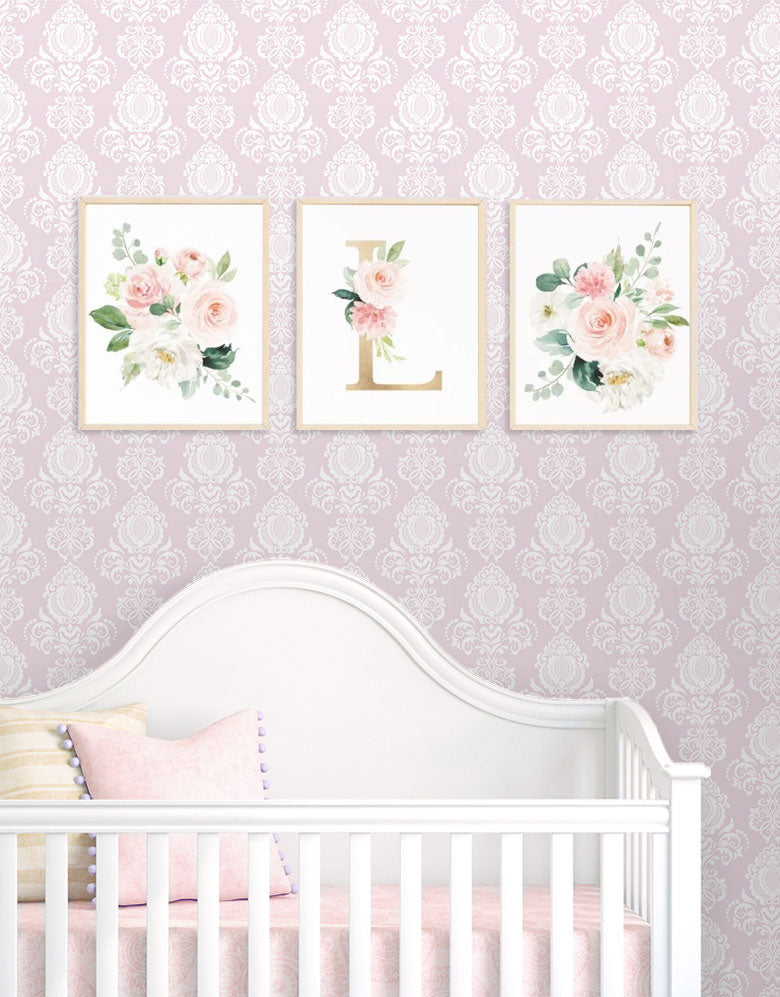 Papel de Parede Adesivo Bliss Rosa