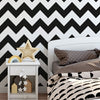 Papel de Parede Adesivo Chevron Preto