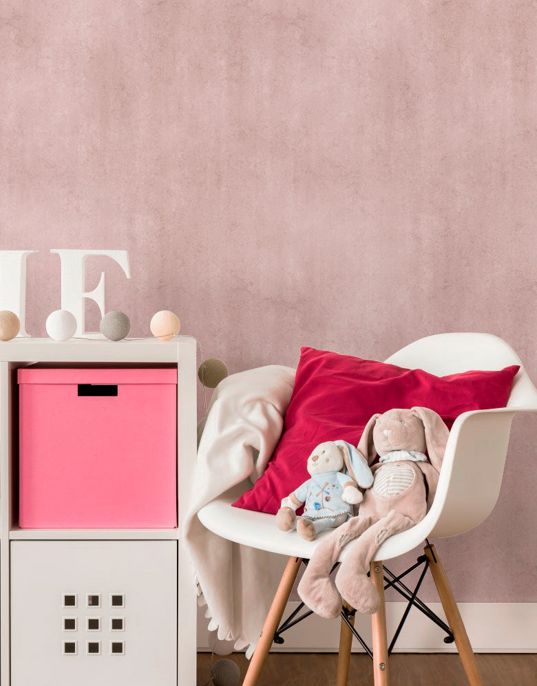 Papel de Parede Adesivo Cimento Queimado Ternura