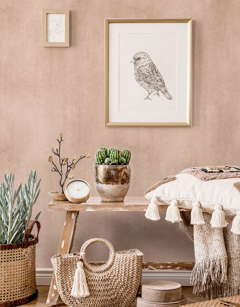 Papel de Parede Adesivo Cimento Queimado Solare