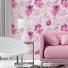 Papel de Parede Adesivo Flores Artísticas