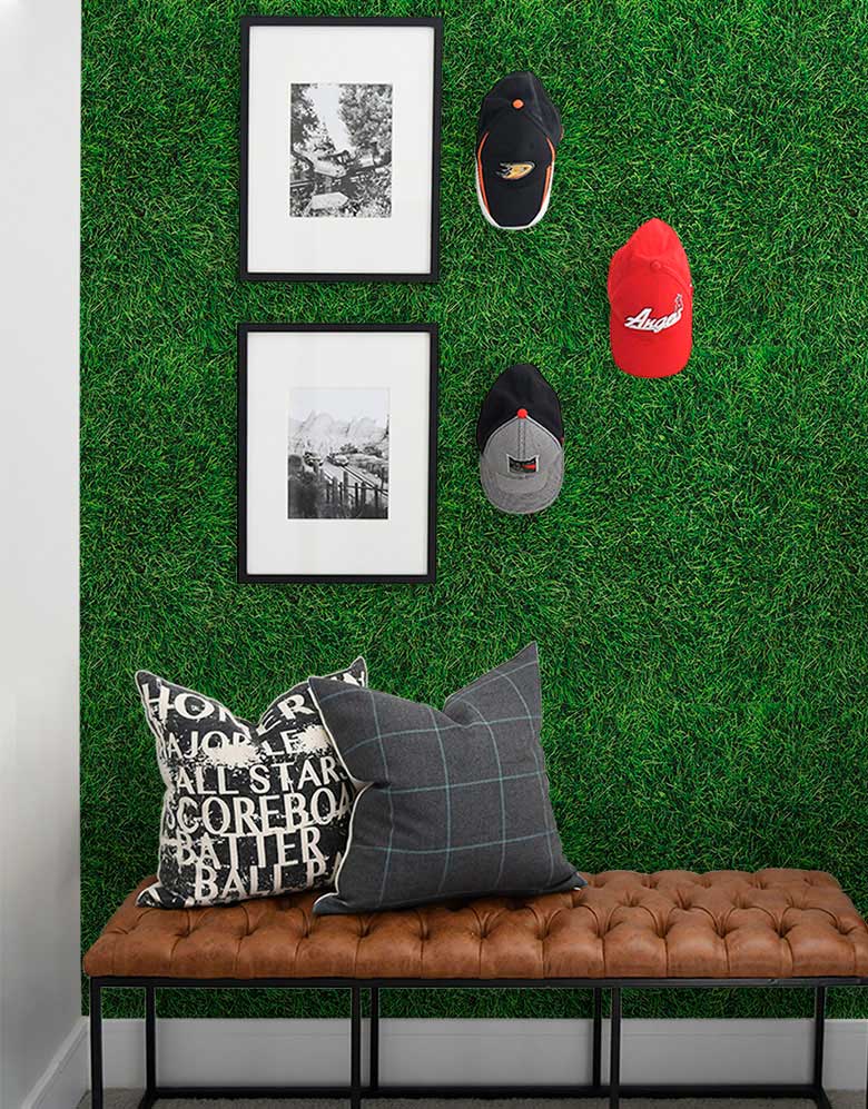 Papel de Parede Adesivo Grama