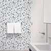 Papel de Parede Adesivo Granilite Terrazzo Tanzanita