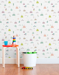 Papel de Parede Adesivo Montanhas