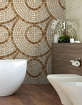 Papel de Parede Adesivo Mosaico