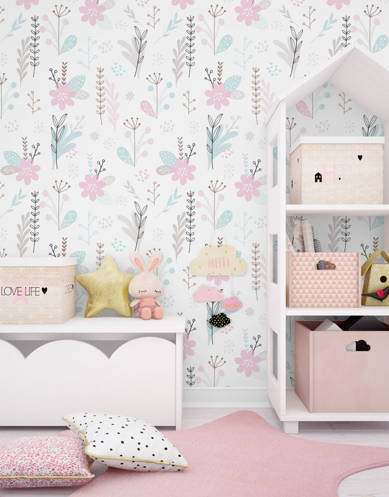 Papel de Parede Adesivo Primavera