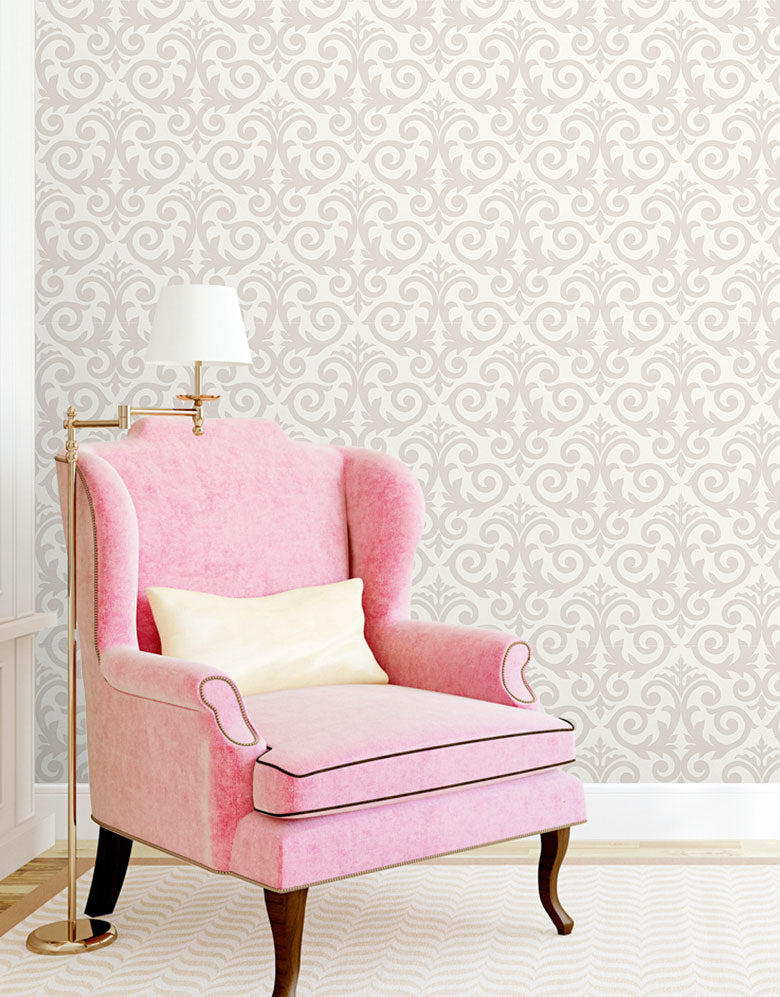 Papel de Parede Adesivo Renaissance Bege