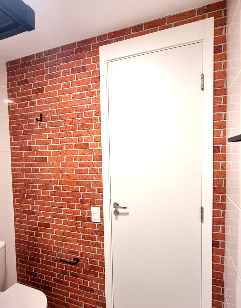 Papel de Parede Adesivo Tijolinhos a Vista Clássicos