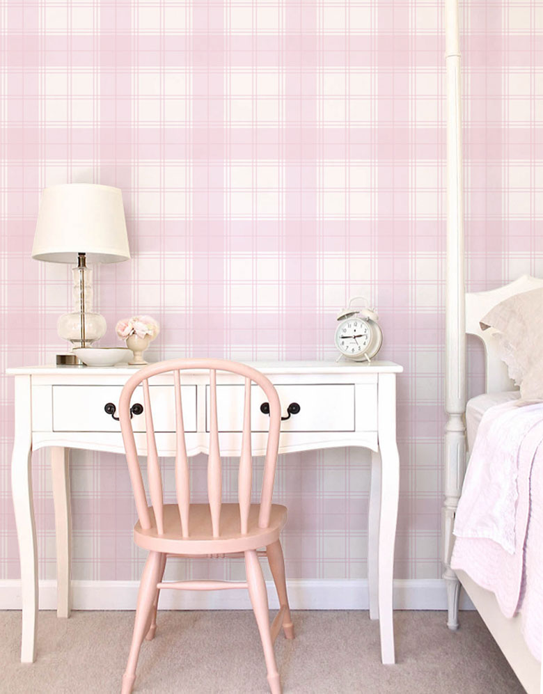 Papel de Parede Adesivo Xadrez Condessa