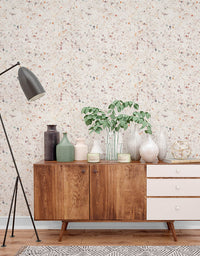 Papel de Parede Adesivo Granilite Boho Com película para áreas molhadas 1,00x0,50m