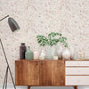 Papel de Parede Adesivo Granilite Boho Com película para áreas molhadas 1,00x0,50m
