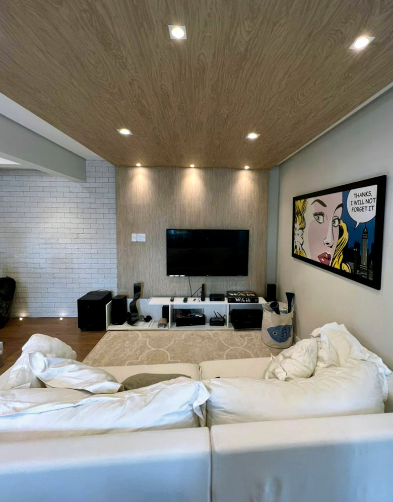 Revestimento Adesivo Madeira Amêndola