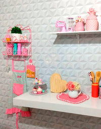 Papel de Parede Adesivo 3D White
