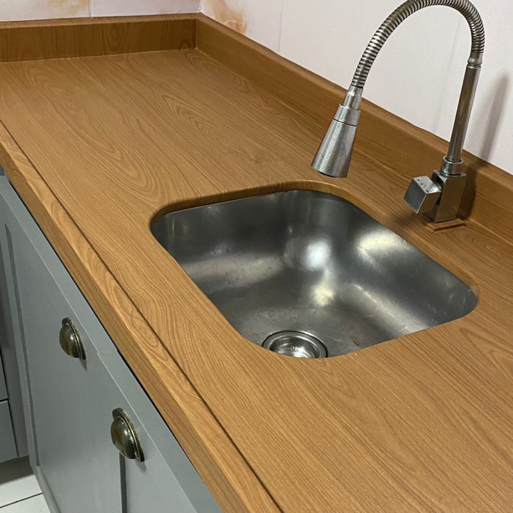 Adesivo para Pia Madeira Verona Freijó