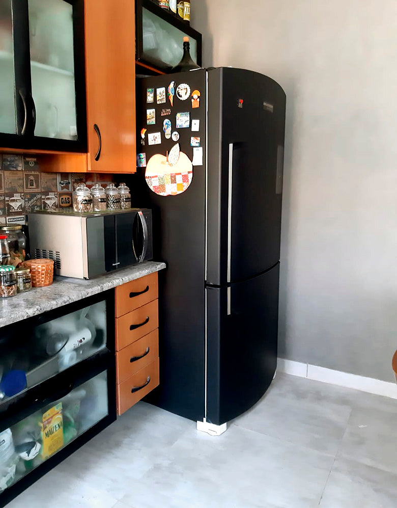 Adesivo Envelopamento para Armário e Balcão Preto Fosco