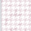 Papel de Parede Adesivo Pied de Poule Rosa Aquarela
