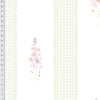 Papel de Parede Adesivo Floral Listrado Verde