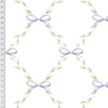 Papel de Parede Adesivo Laço Azul