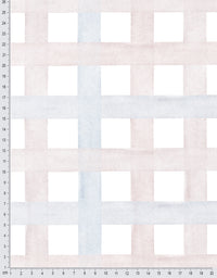 Papel de Parede Adesivo Xadrez Grid Rosa e Azul