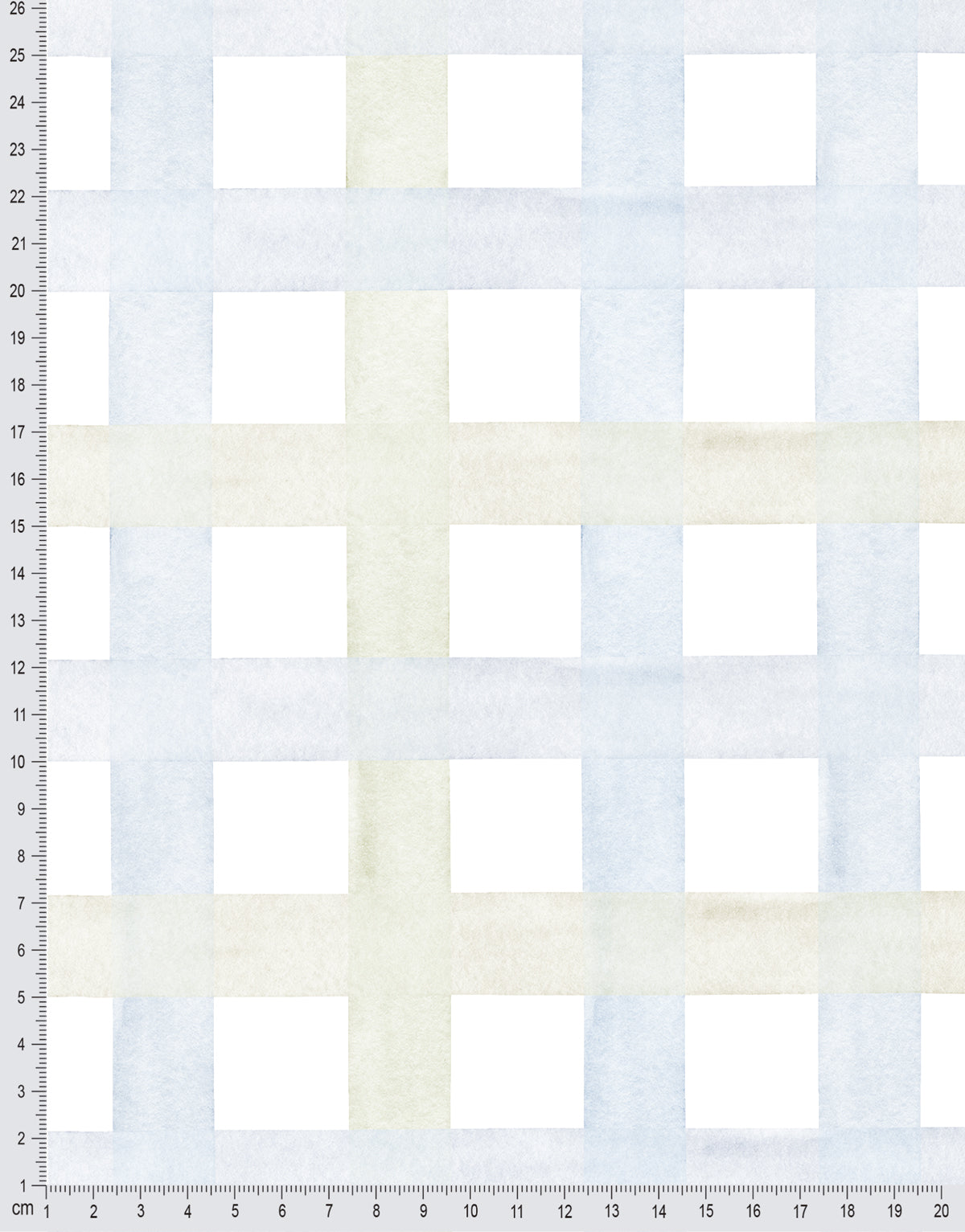 Papel de Parede Adesivo Xadrez Grid Azul e Verde