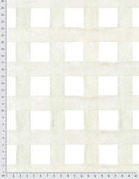 Papel de Parede Adesivo Xadrez Grid Aquarela Verde Claro