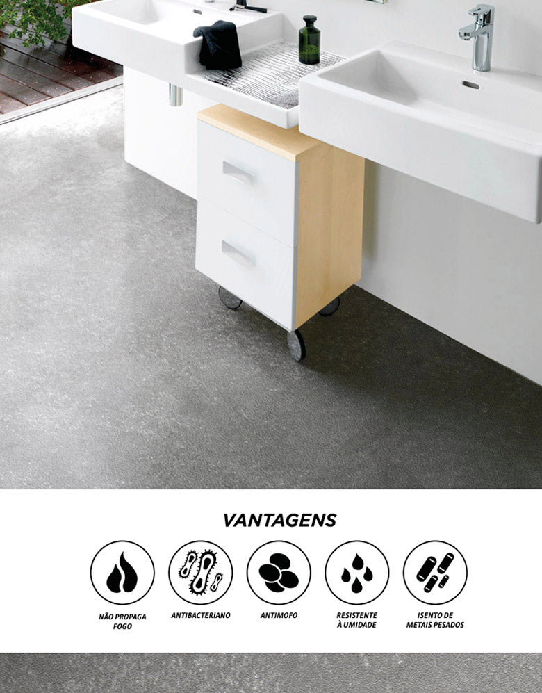 Adesivo para Chão Cimento Queimado