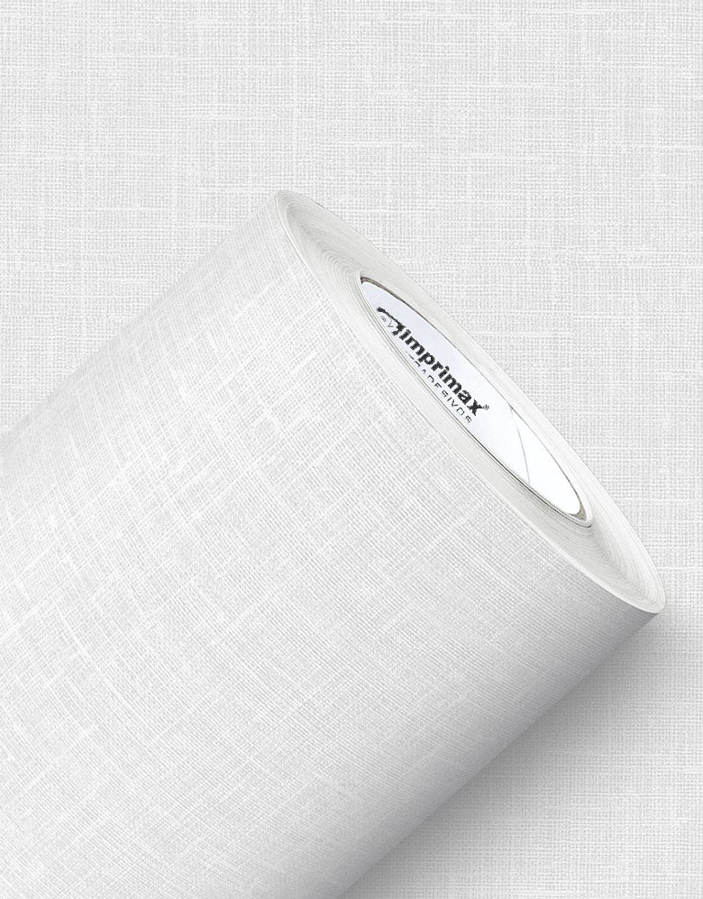 Papel de Parede Texturizado Linho Branco