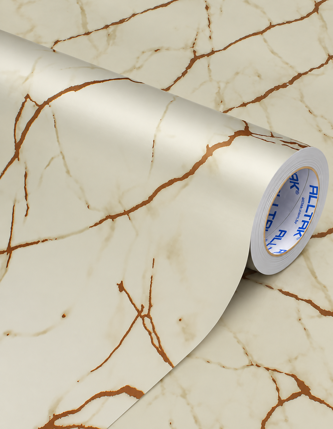 Revestimento Adesivo Mármore Crema Marfil Fosco