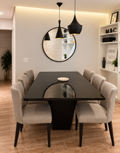 Adesivo para Mesa Laca Preto