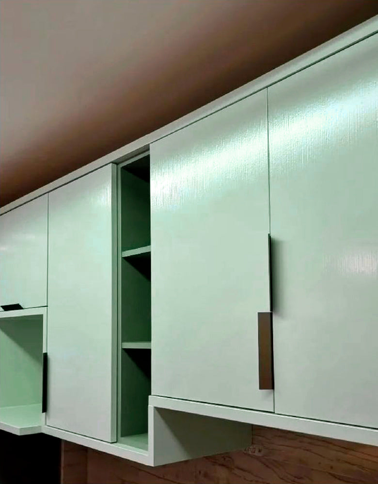 Adesivo de Envelopamento Verde Menta Brilho