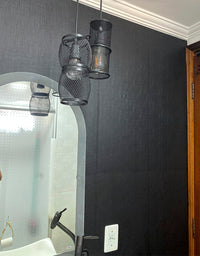 Revestimento Adesivo Telado Preto